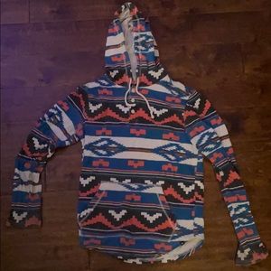 Small Aztec Hoodie